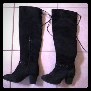 Knee high boots